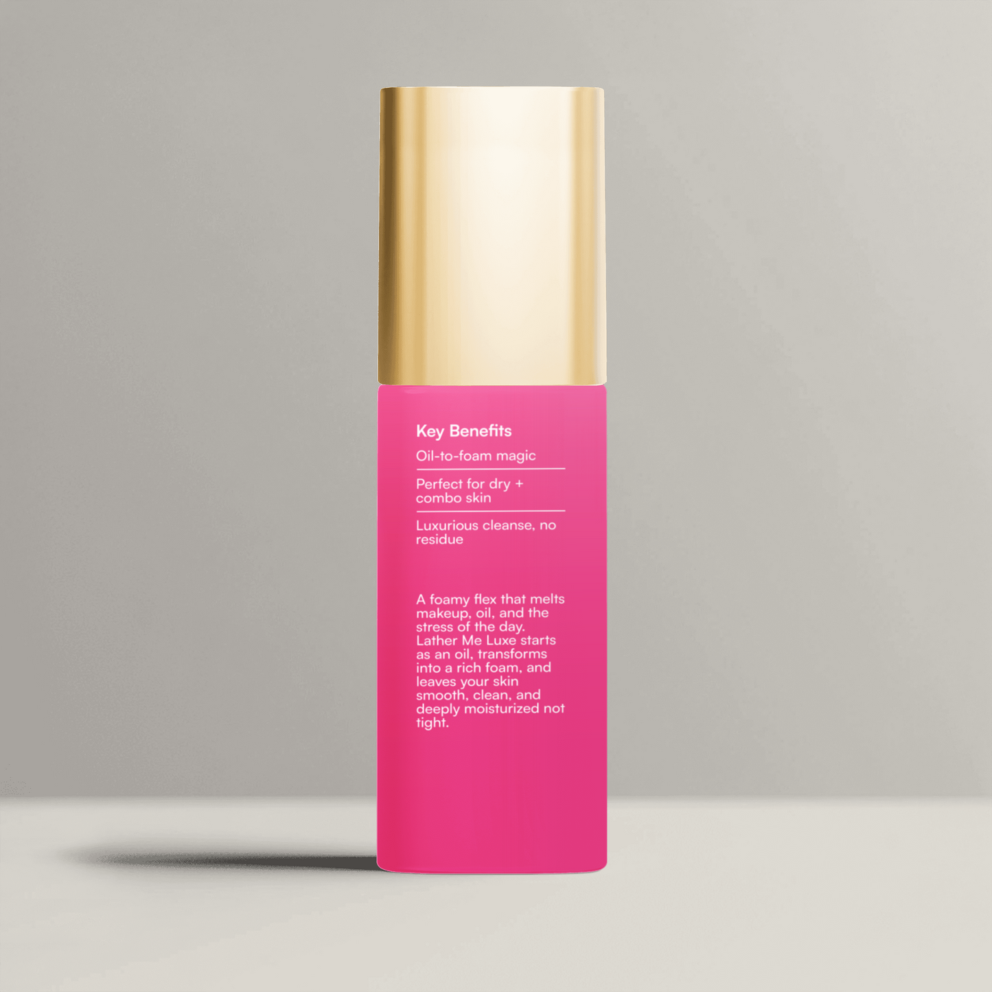 Lather Me Luxe – Foaming Oil Cleanser