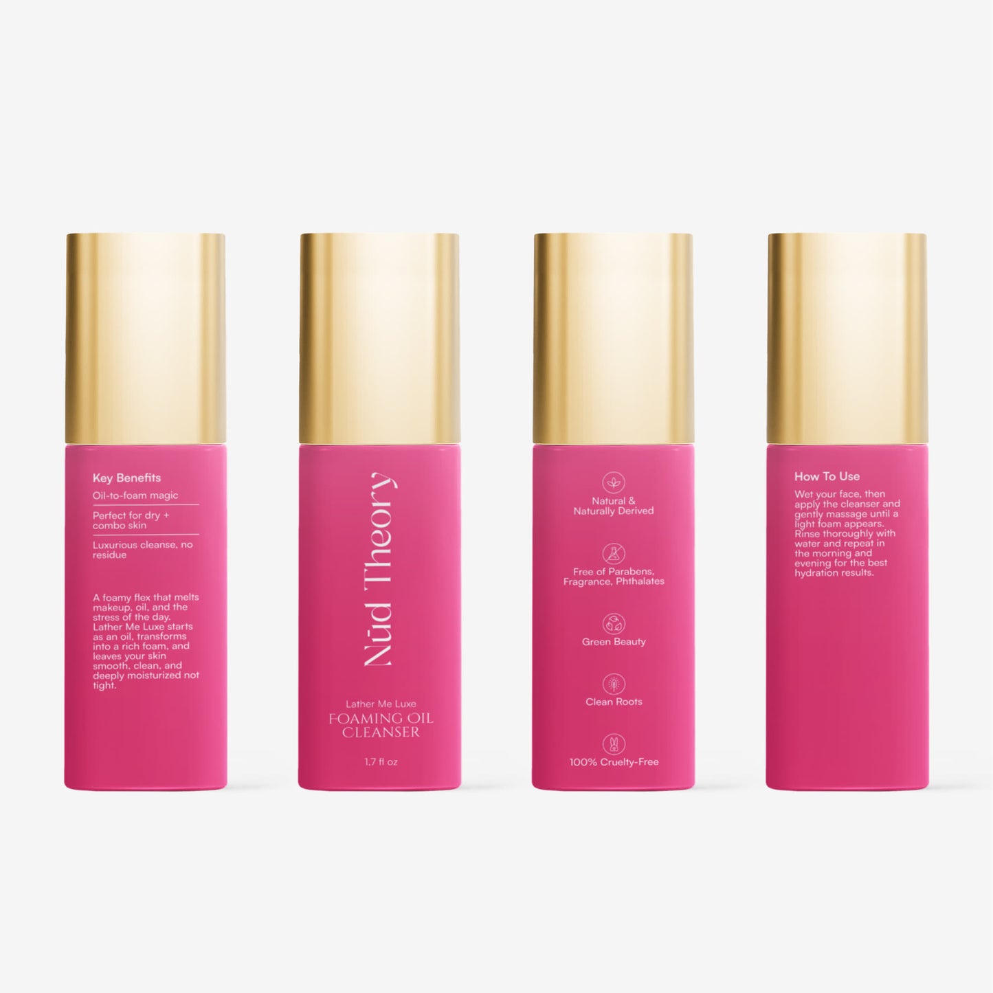 Lather Me Luxe – Foaming Oil Cleanser