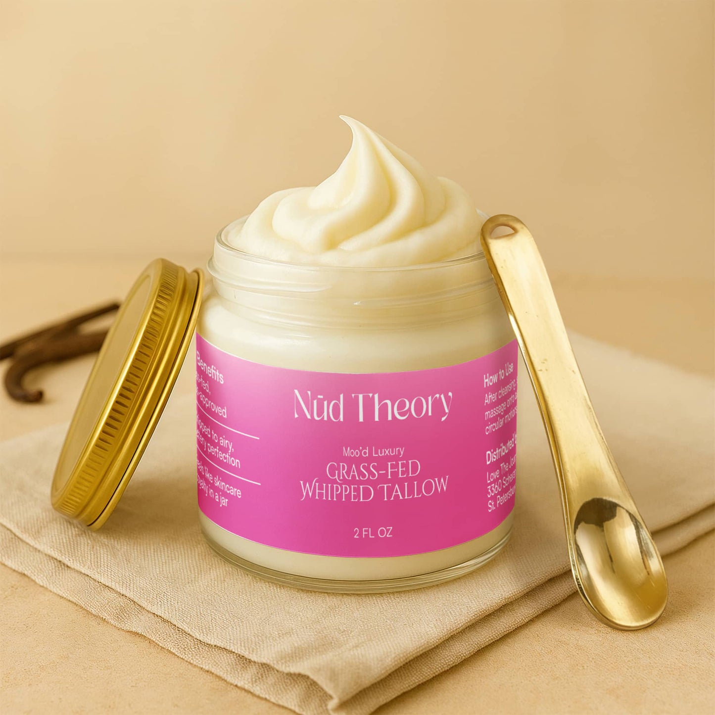 Moo'd Luxury – Grass-Fed Whipped Tallow
